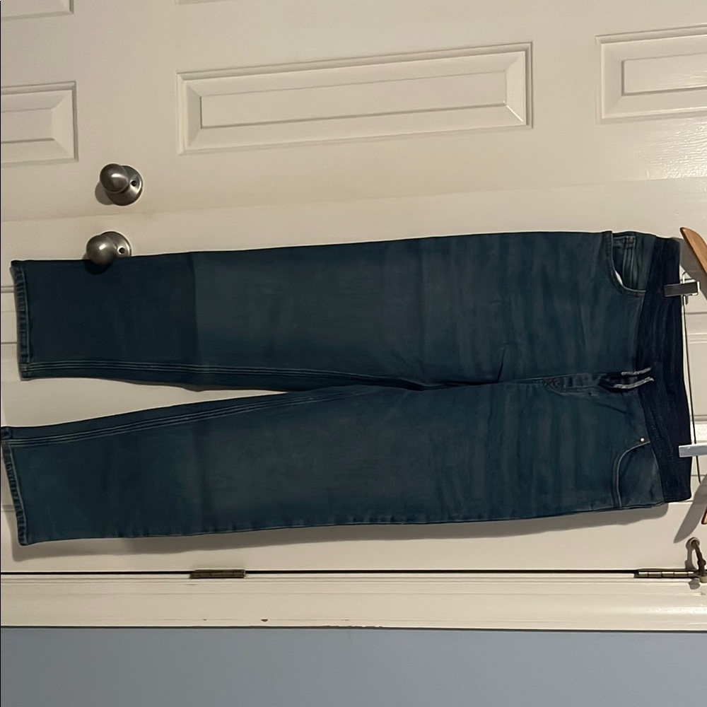 Lands' End Boy’s Deep Blue Straight Jeans